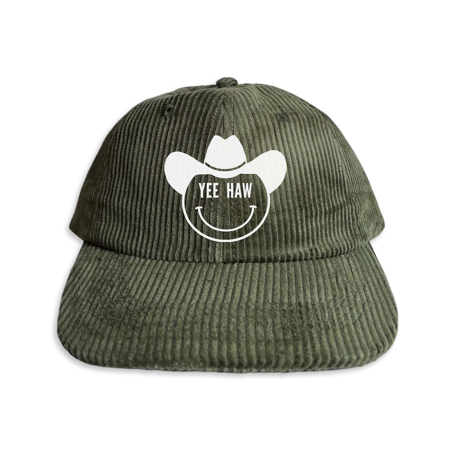 Yee Haw Cowboy Corduroy Cap