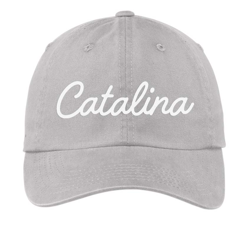 Catalina Cursive Baseball Cap