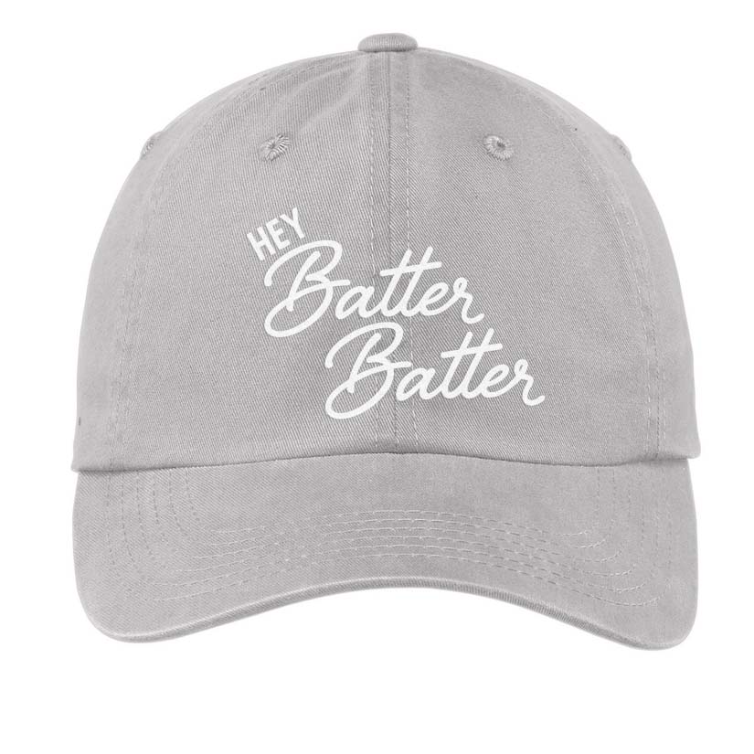 Hey Batter Batter Baseball Cap