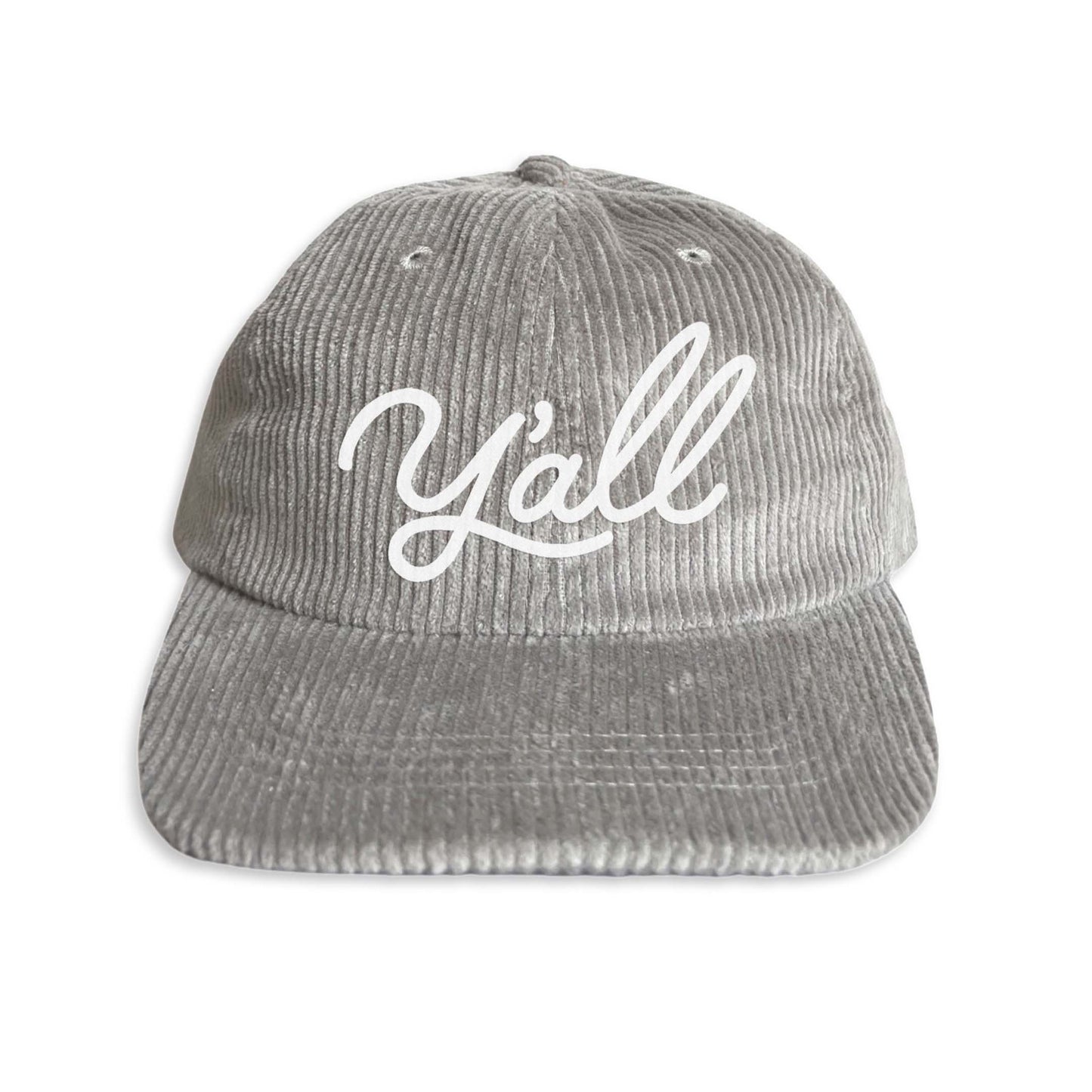 Y'all Cursive Corduroy Cap