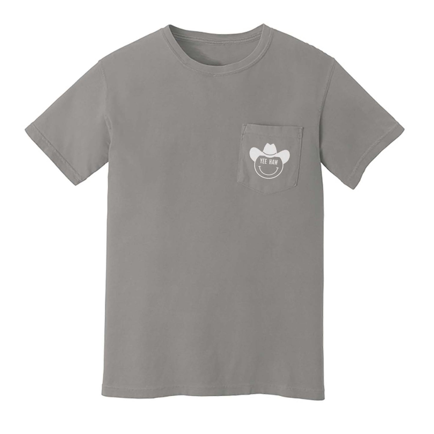 Yee Haw Cowboy Pocket Tee