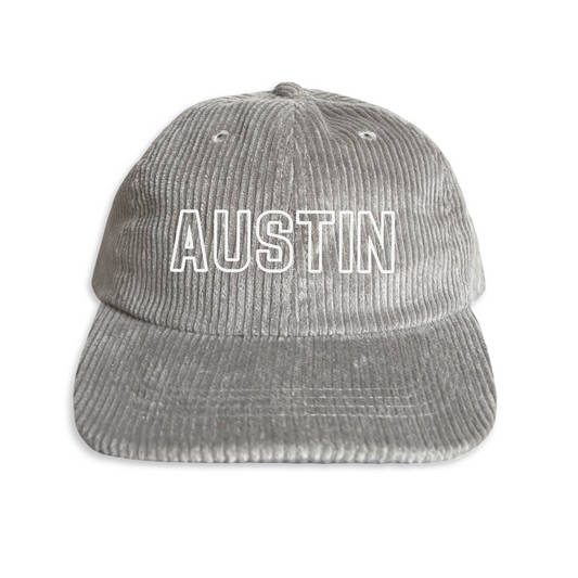 Austin Outline Corduroy Cap