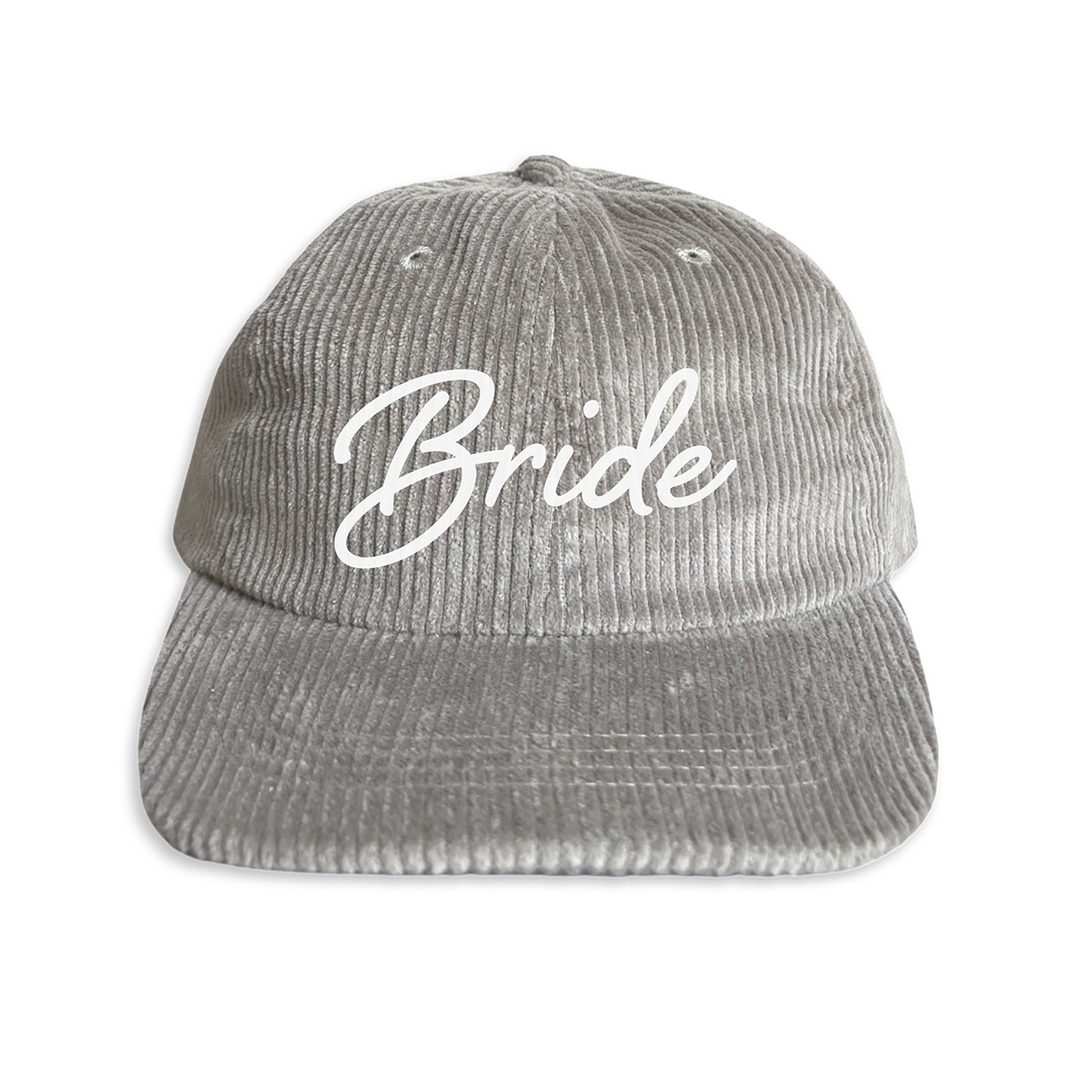 Bride Cursive Corduroy Cap