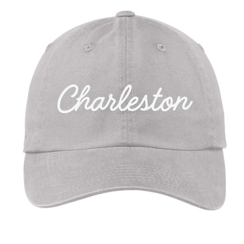 Charleston Cursive Baseball Cap