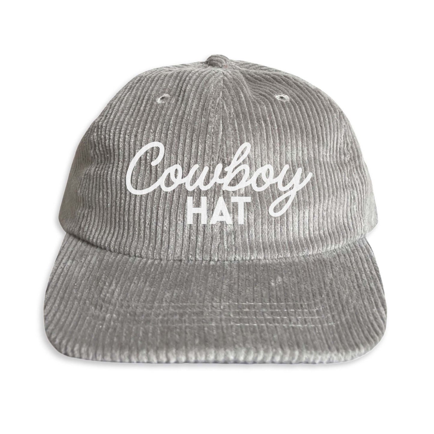 Cowboy Hat Corduroy Cap