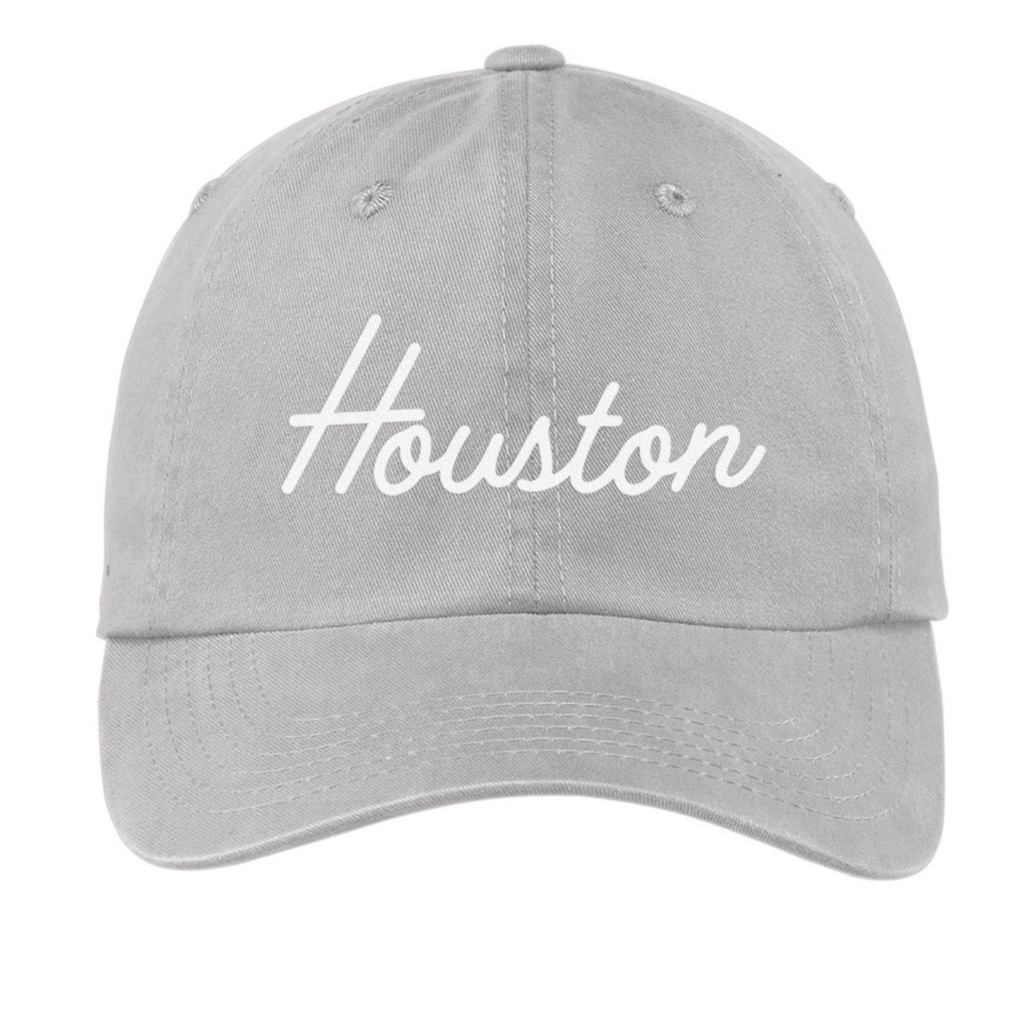 Houston Cursive Baseball Cap V2