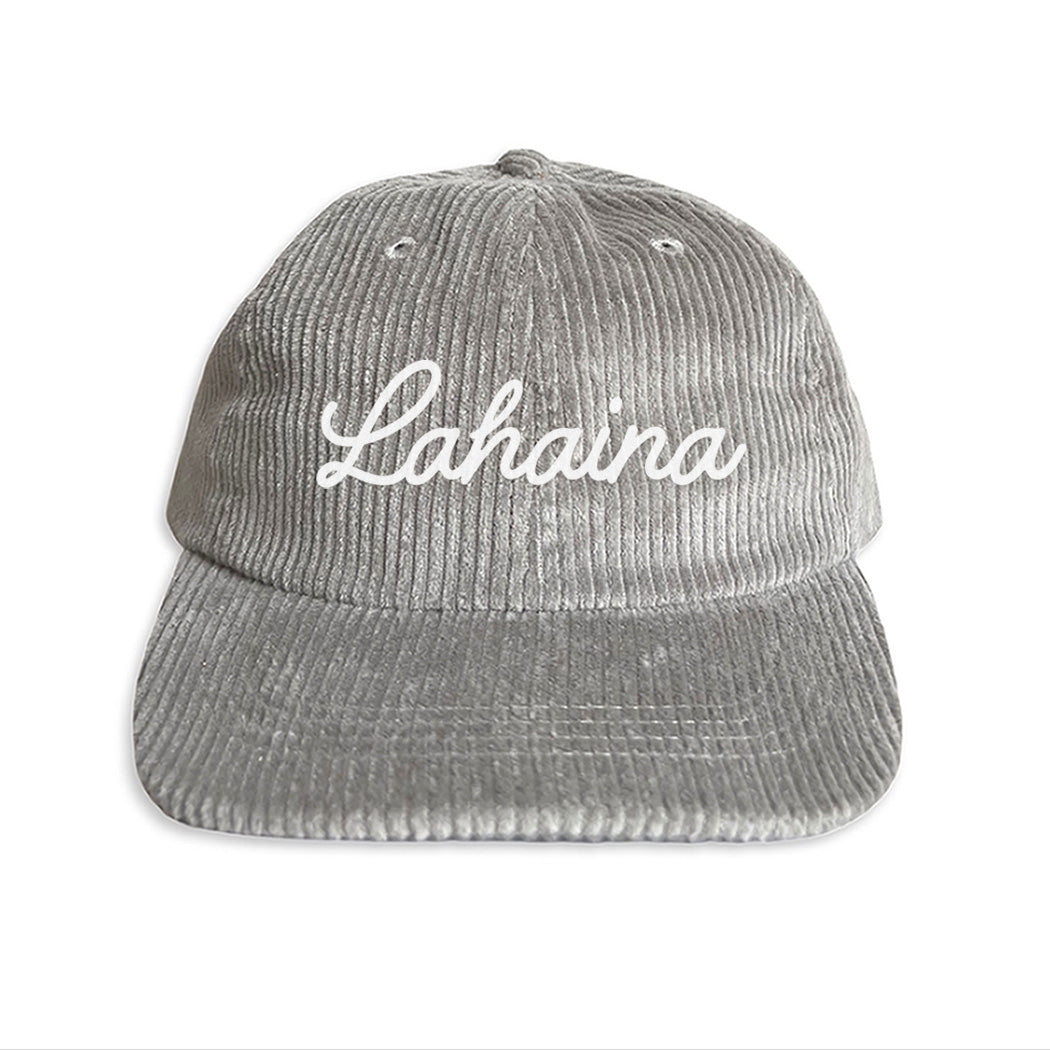 Lahaina Cursive Corduroy Cap