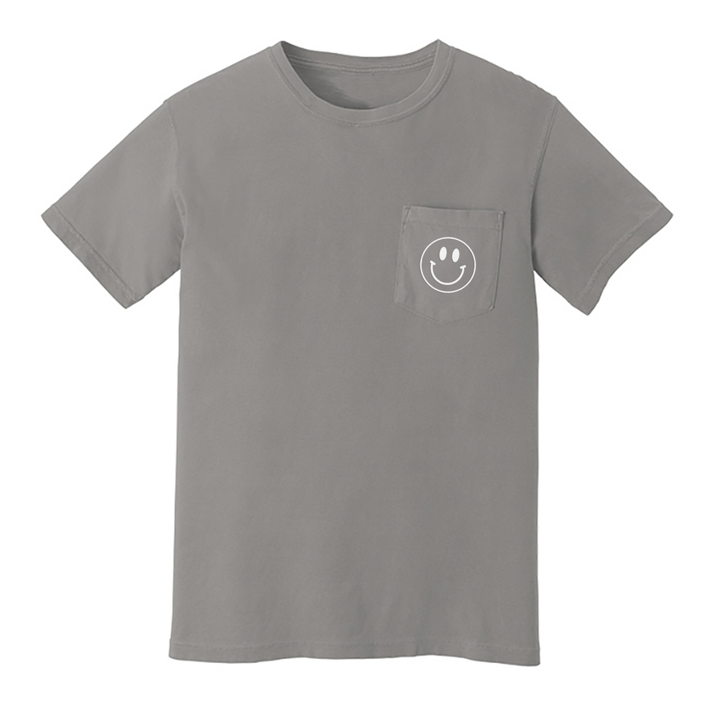 Smile Outline Pocket Tee