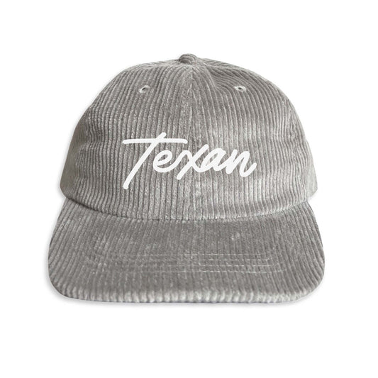 Texan Cursive Corduroy Cap