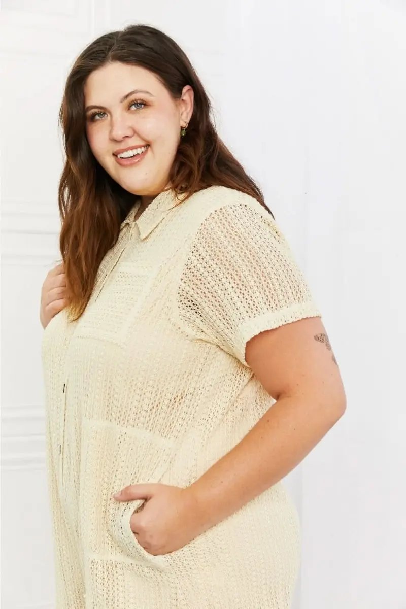 Lovesalve WS Crochet Romper Women's Summer Outfit Cute & Comfy One-Piece