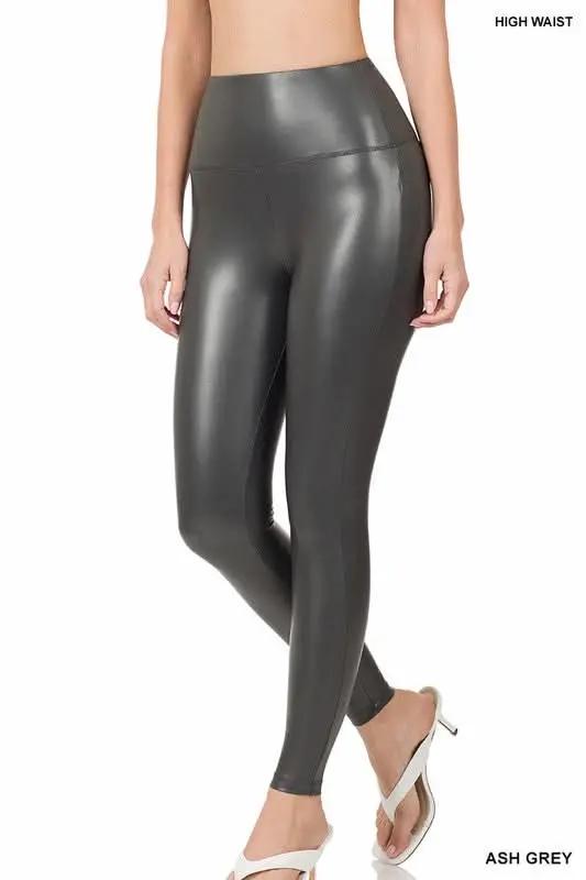ZENANA High Rise Faux Leather Leggings - Premium Quality Product | Fast Shipping & Returns