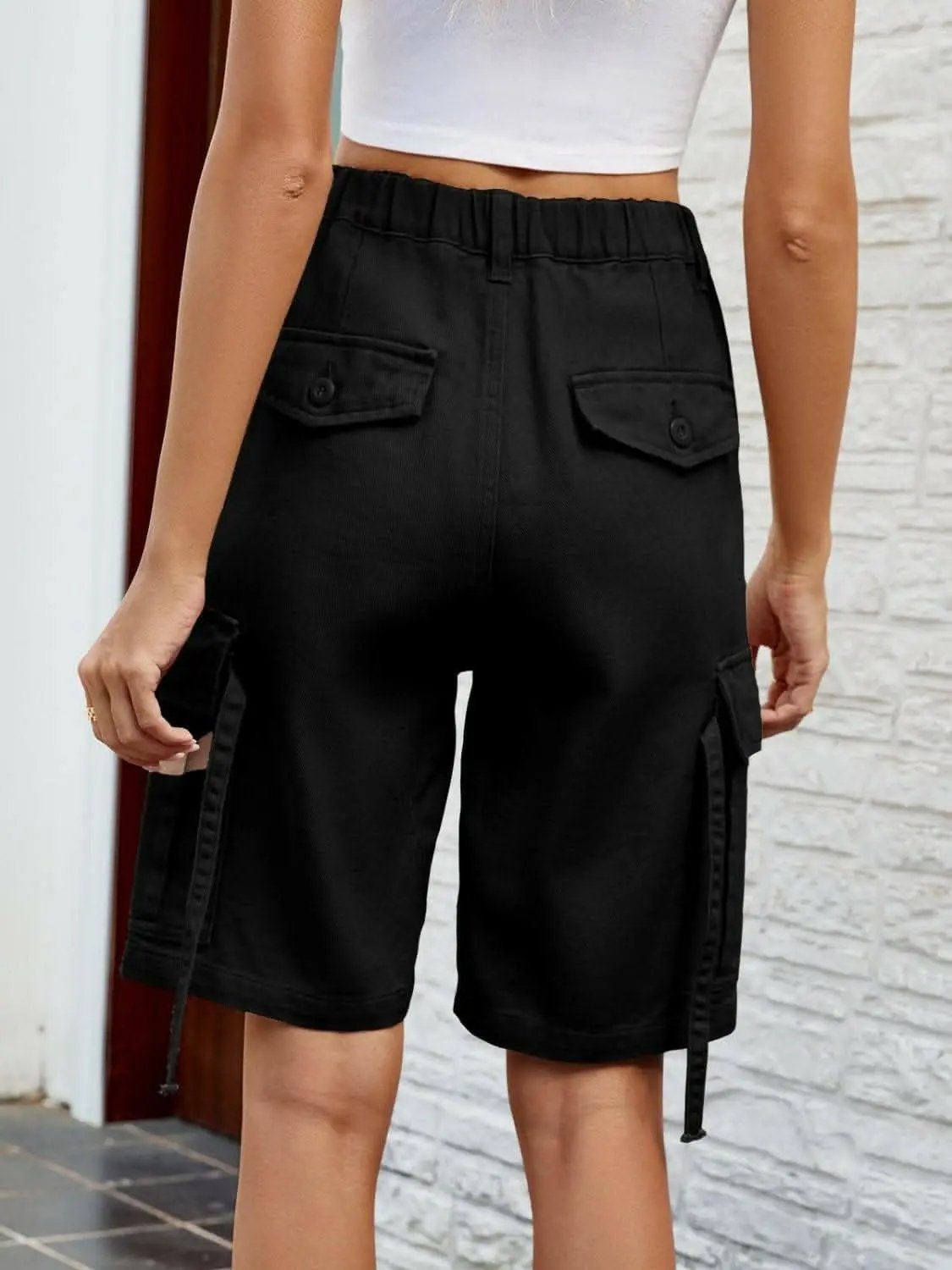 Trendsi Jeans & Denim - Premium Chic high-rise denim shorts