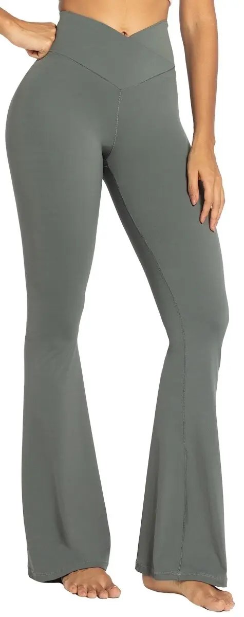 Love Salve Flare Leggings Yoga/Workout Women's Pants Tummy Control & High-Waisted