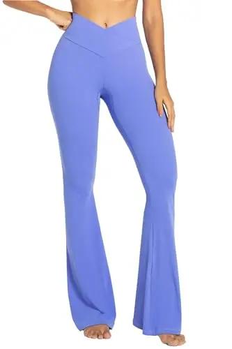 Love Salve Flare Leggings Yoga/Workout Women's Pants Tummy Control & High-Waisted