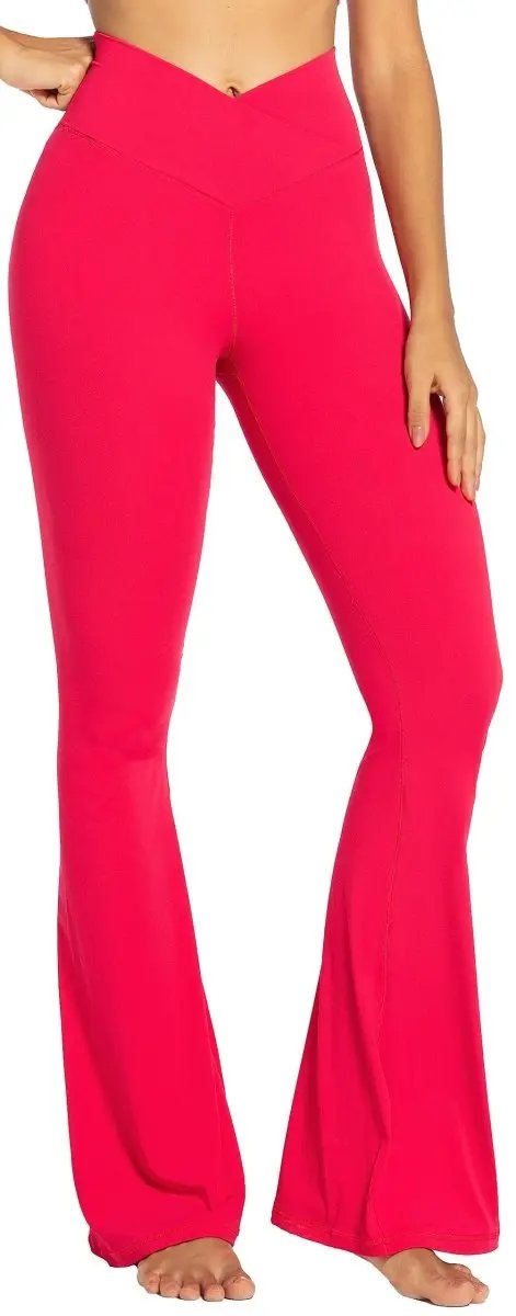 Love Salve Flare Leggings Yoga/Workout Women's Pants Tummy Control & High-Waisted