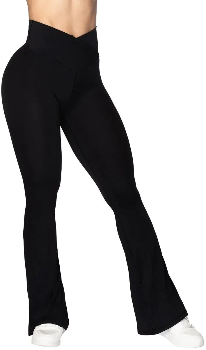 Love Salve Flare Leggings Yoga/Workout Women's Pants Tummy Control & High-Waisted
