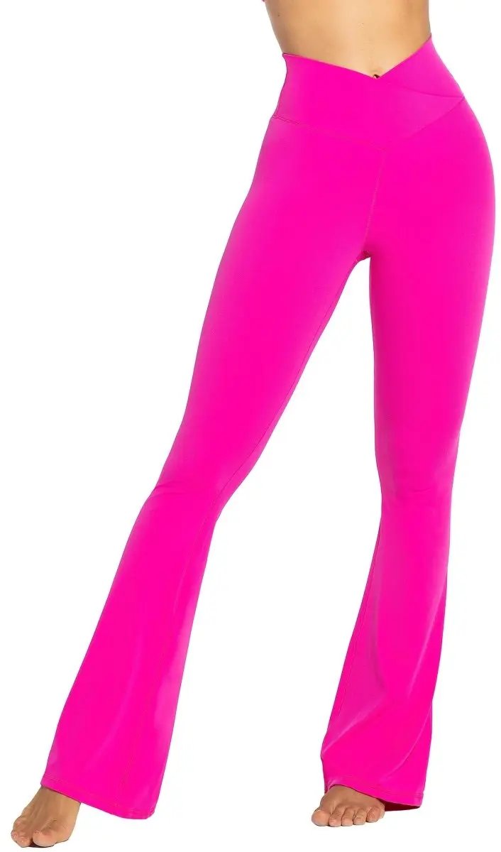 Love Salve Flare Leggings Yoga/Workout Women's Pants Tummy Control & High-Waisted