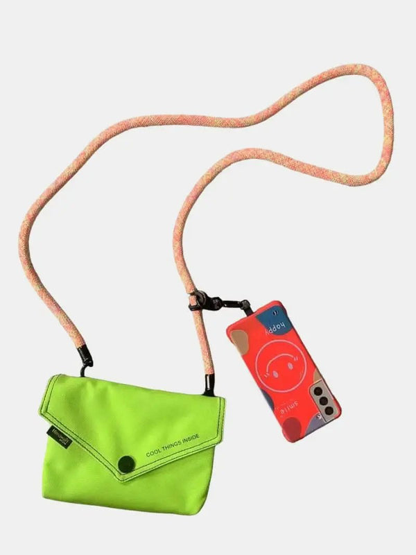 Trendsi Himawari Crossbody Bag Solid Color Women's Envelope Purse Removable Strap