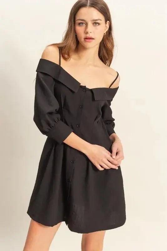 Trendsi Mini Dress Women's Casual Summer Dress w/ Pockets Lightweight