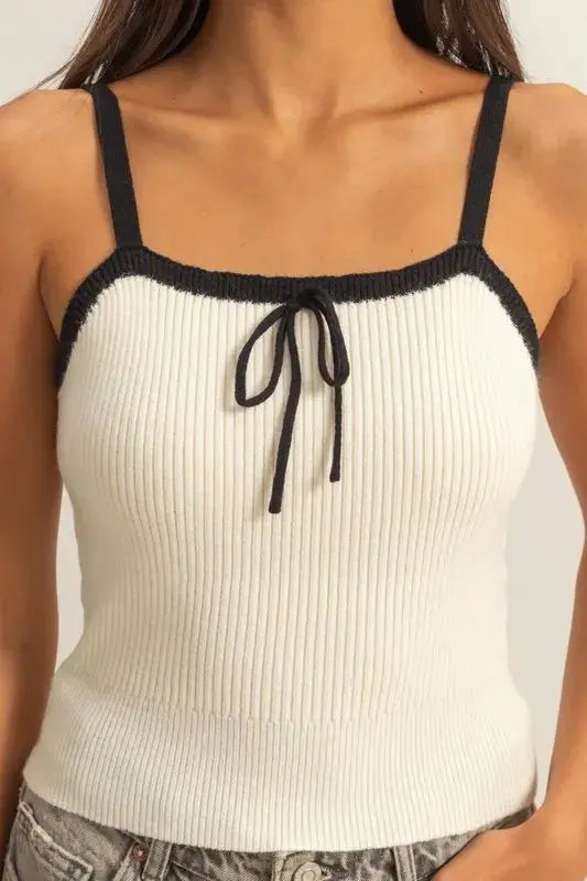 Trendsi Ribbed Knit Cami Women's Casual Top Chic & Comfy