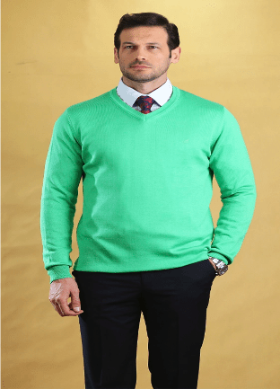 The Caravan Vneck (Mint)
