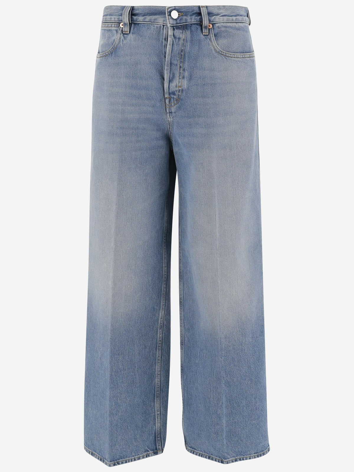 Loose Wide-Leg Jeans