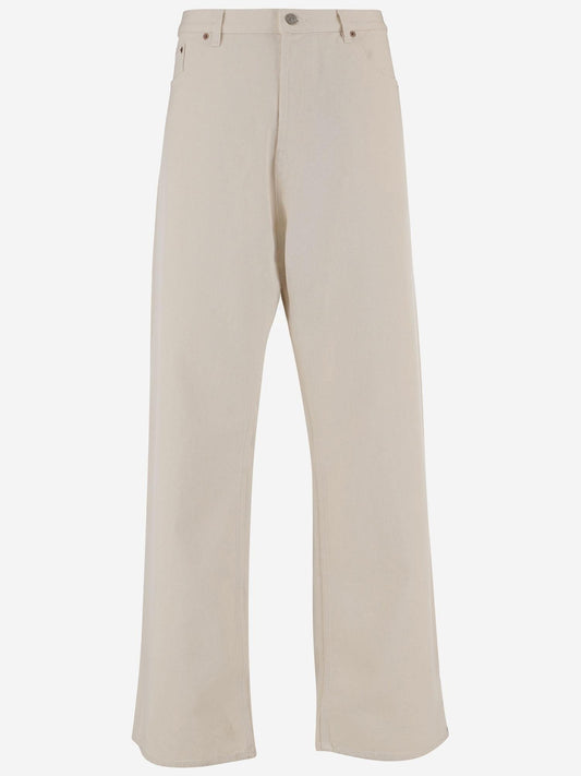 Relaxed Jeans in Ivory