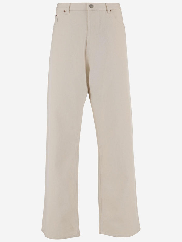 Relaxed Jeans in Ivory