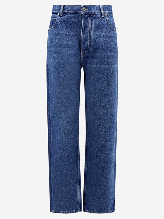 High-Waisted Flared Jeans