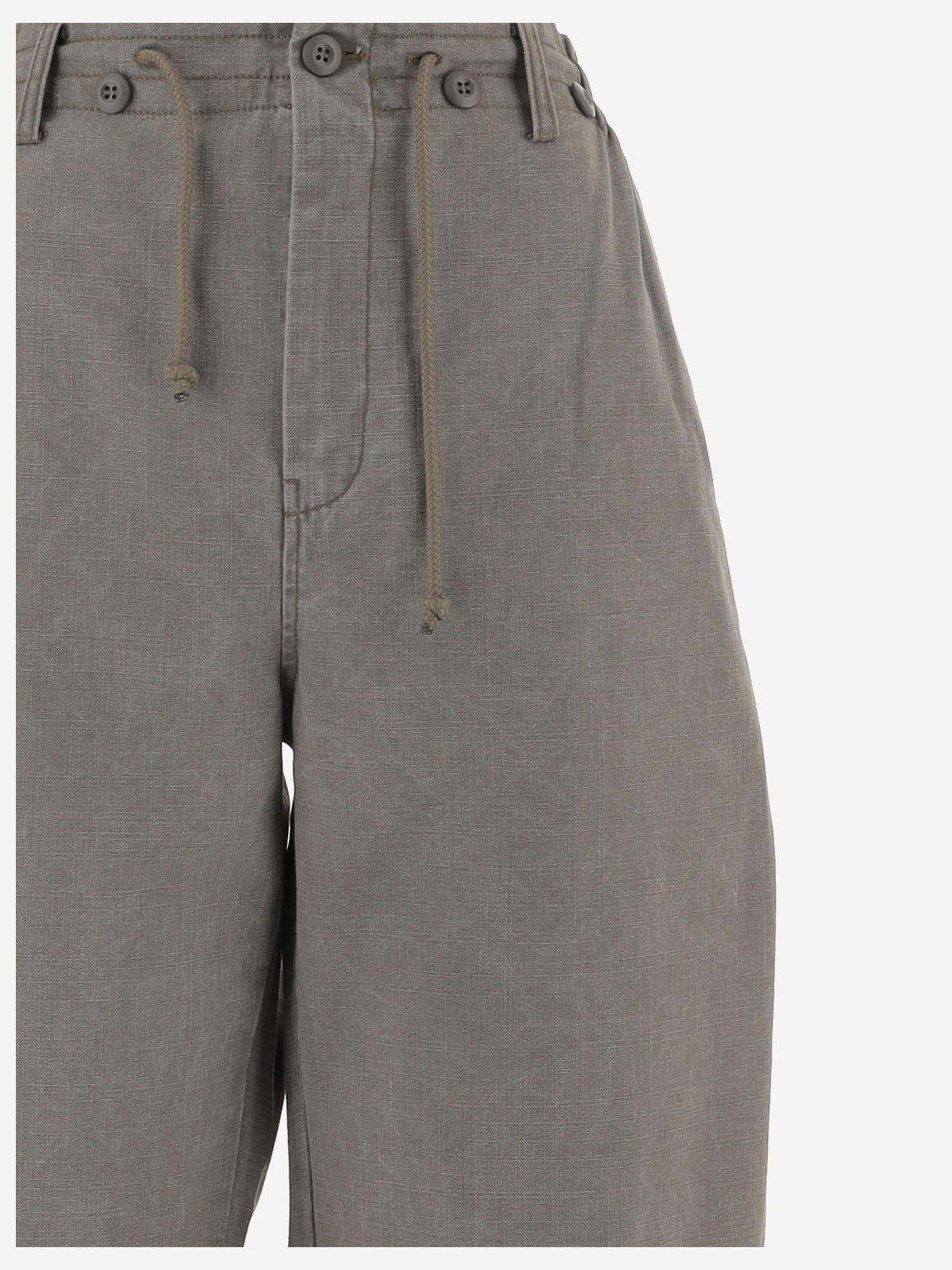 Drawstring Jeans in Grey