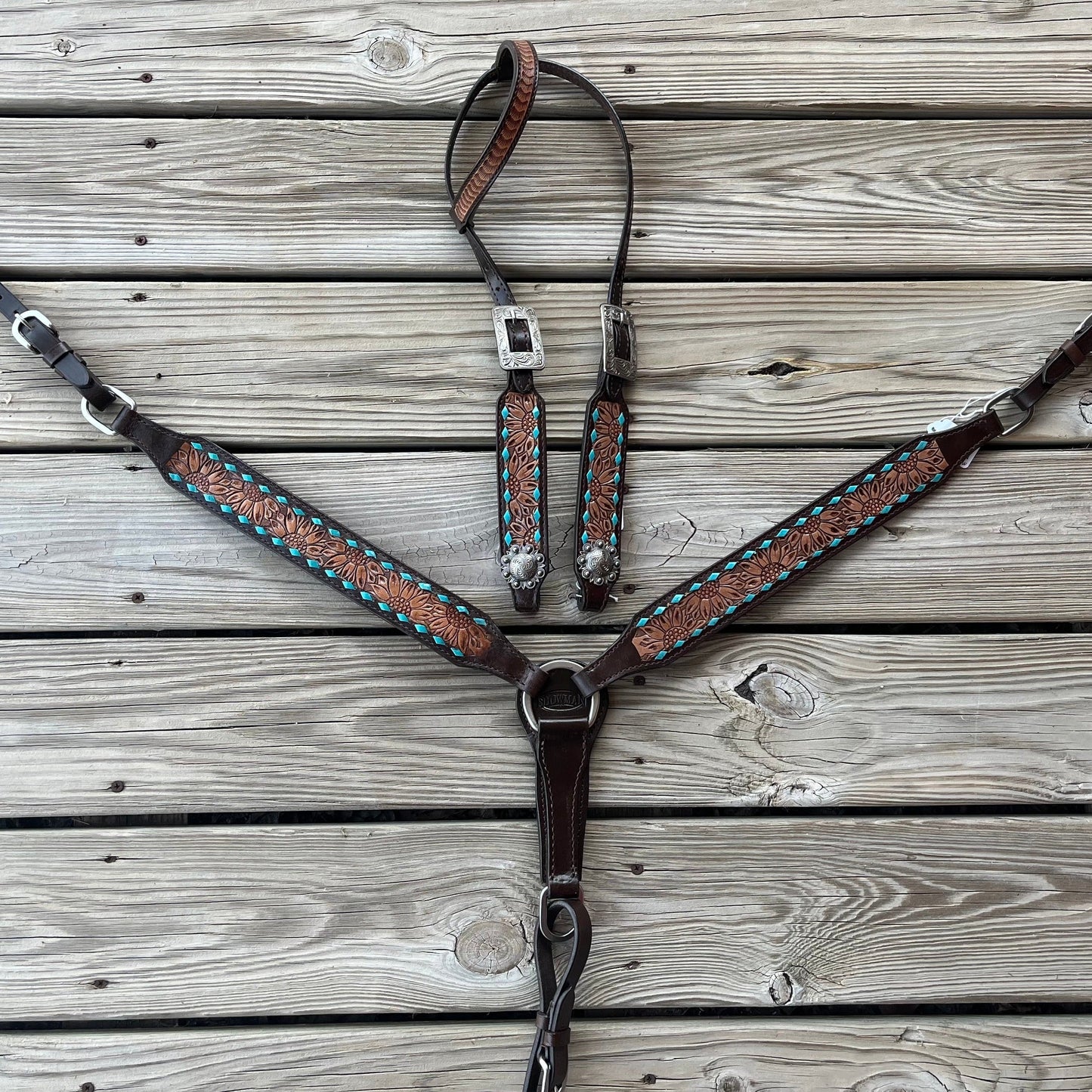 Sunflower Tooled Set