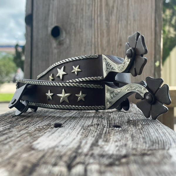 Star Brown Iron Spurs
