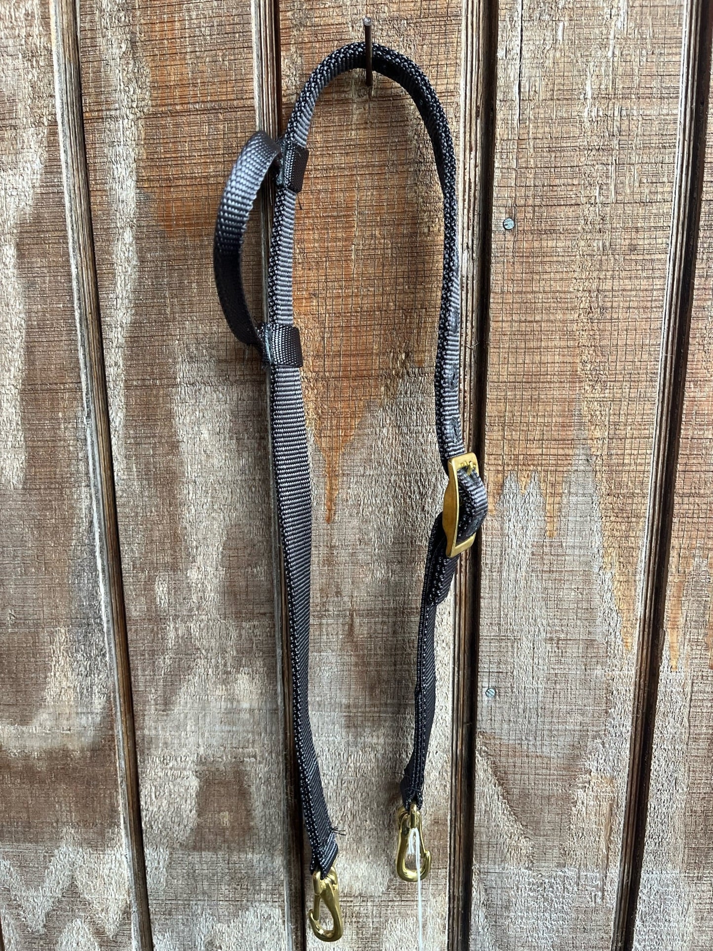 Nylon Headstall With Snaps | L&W