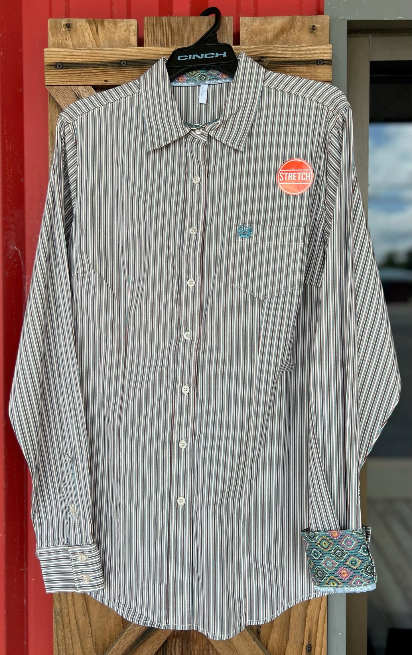 Cream Striped | Cinch Womens