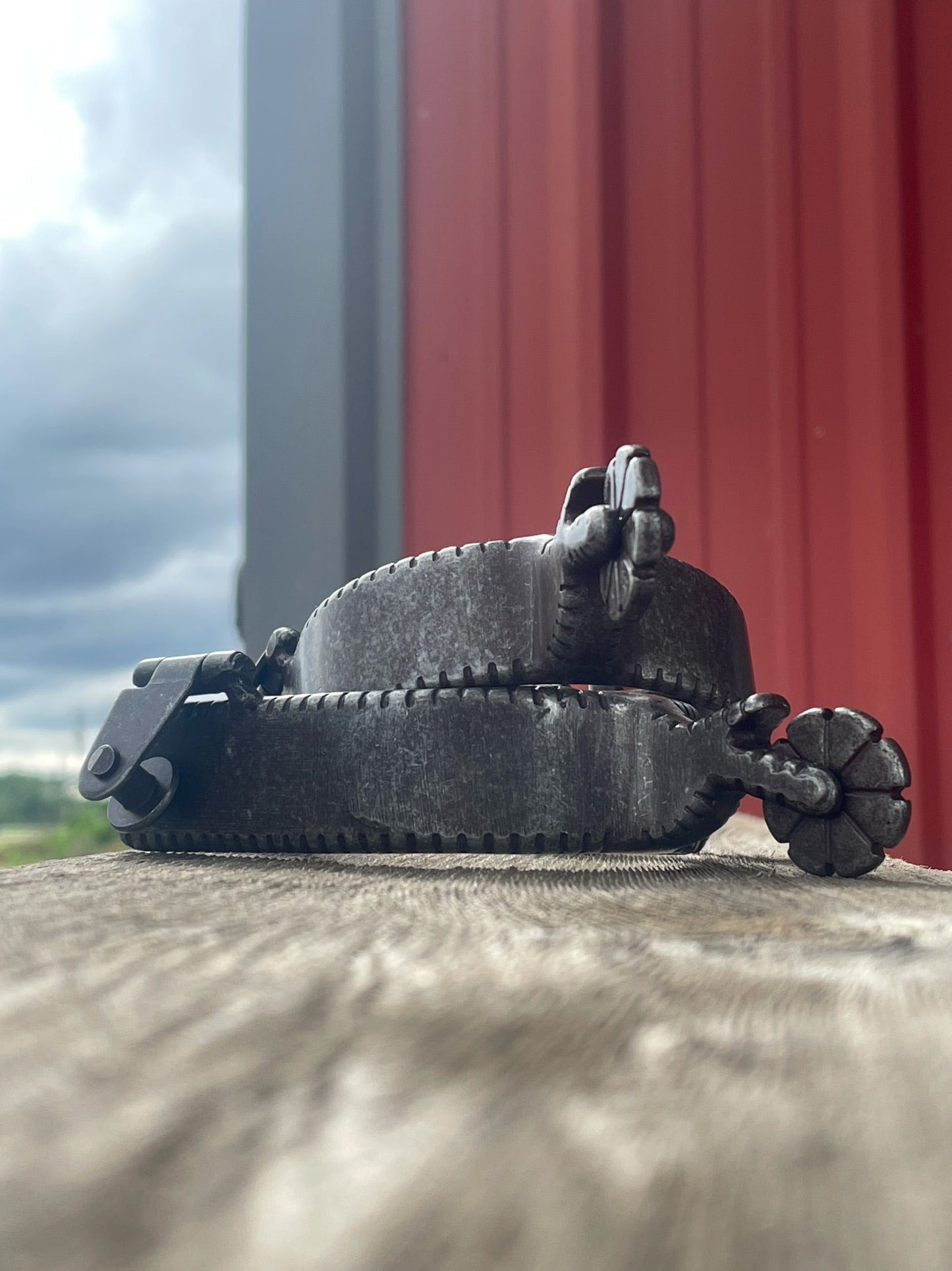 Plain Buffed Brown Men's Spur