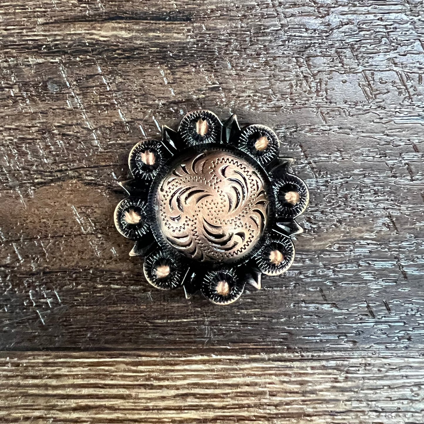 Antique Bronze Concho