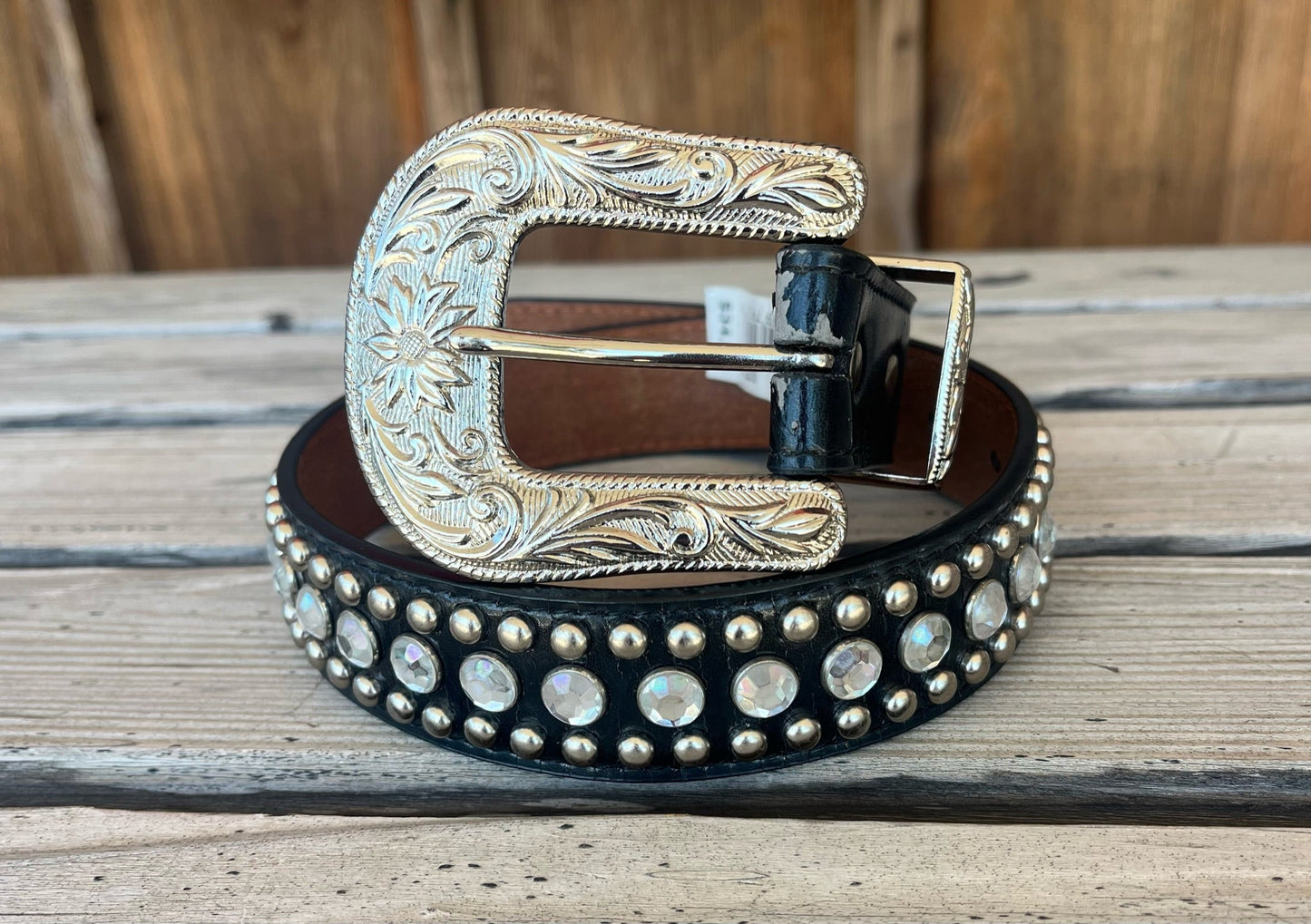 Black Bling Belt | 3D Kids
