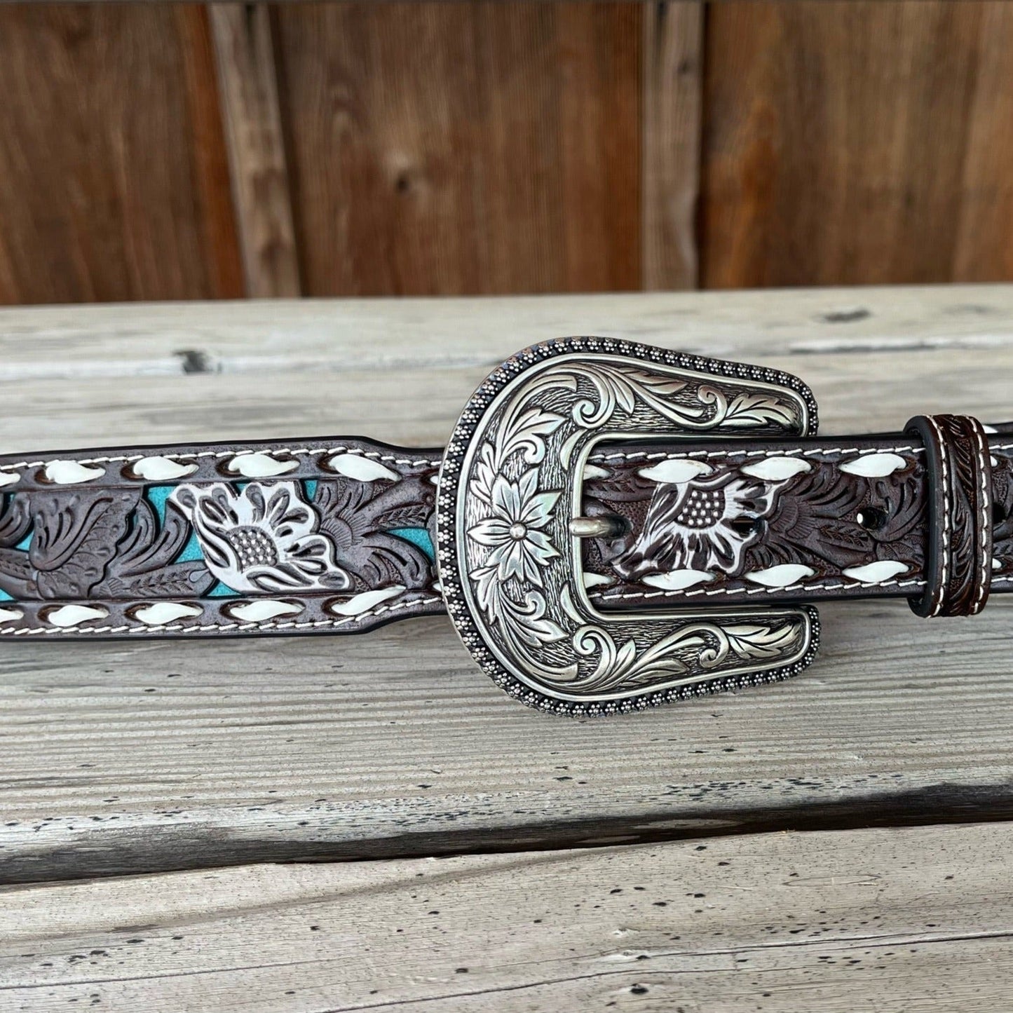 Turquoise Tooled | Nocona Kids