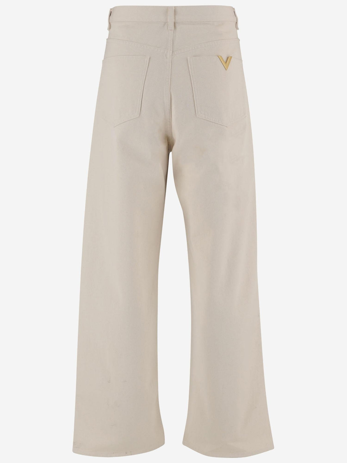 Relaxed Jeans in Ivory