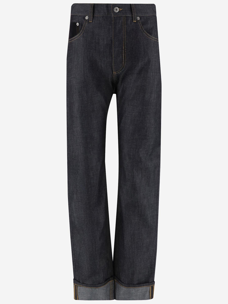 Bottega Veneta Cotton Jeans Dark Grey