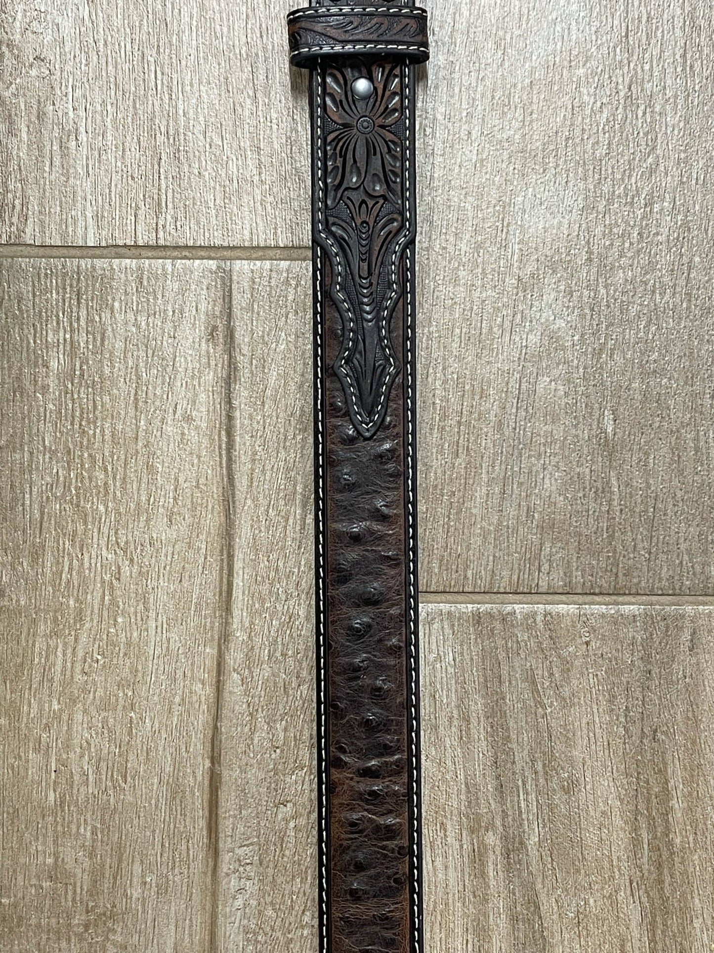 Ostrich Belt | Ariat Mens