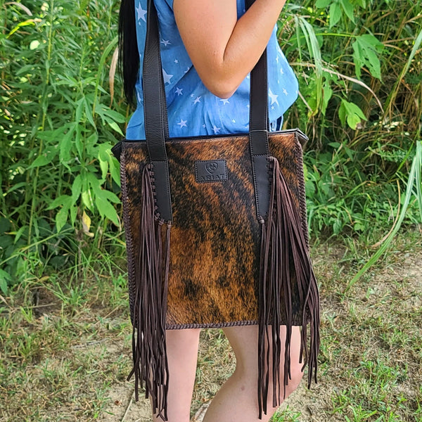 Scarlett Calf Hair Tote | Ariat