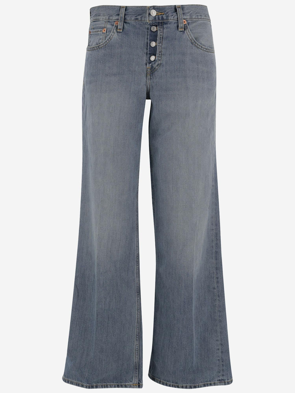 RE/DONE Cotton Denim Jeans With Classic Style