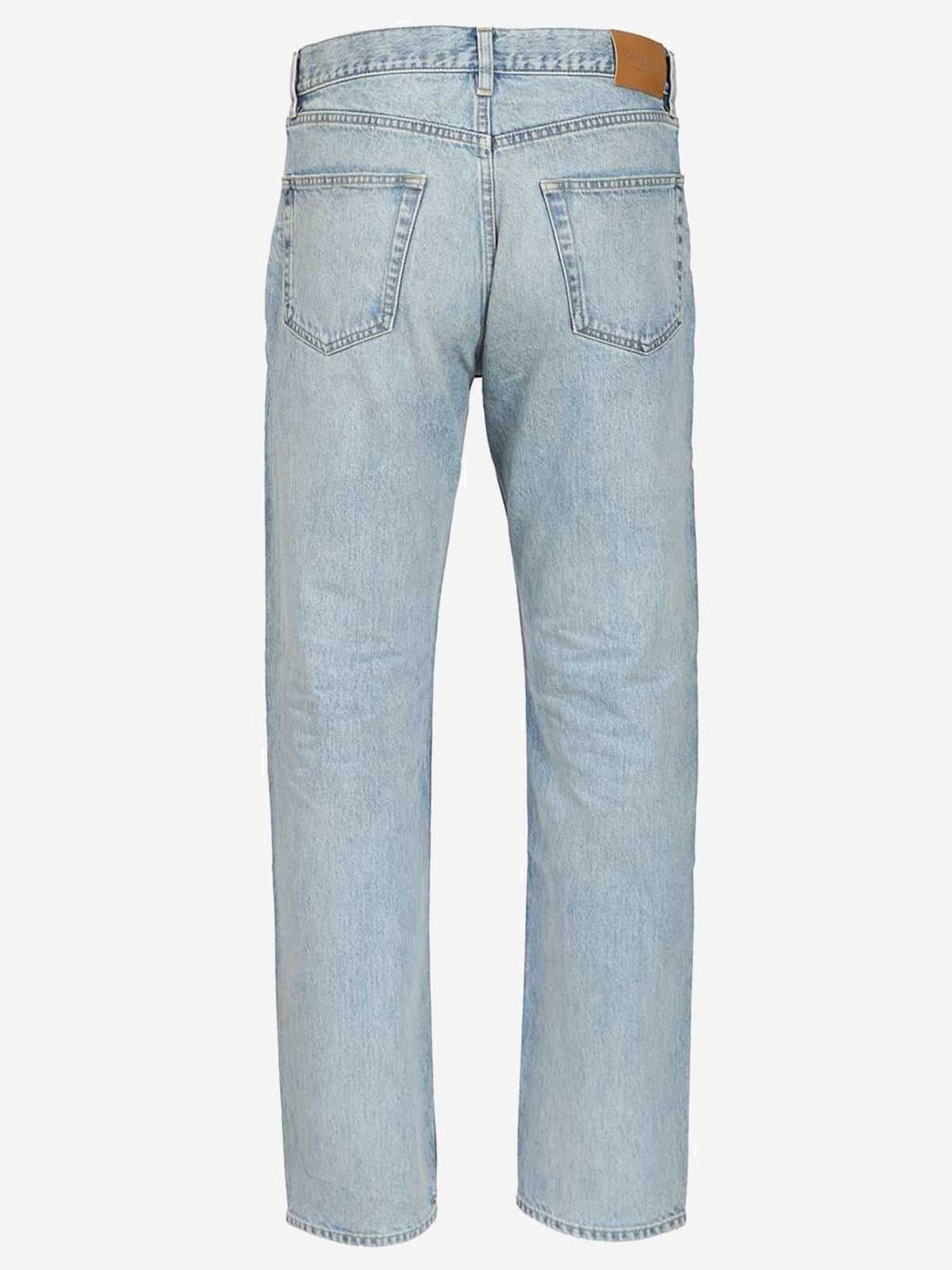 Straight Jeans in Light Denim