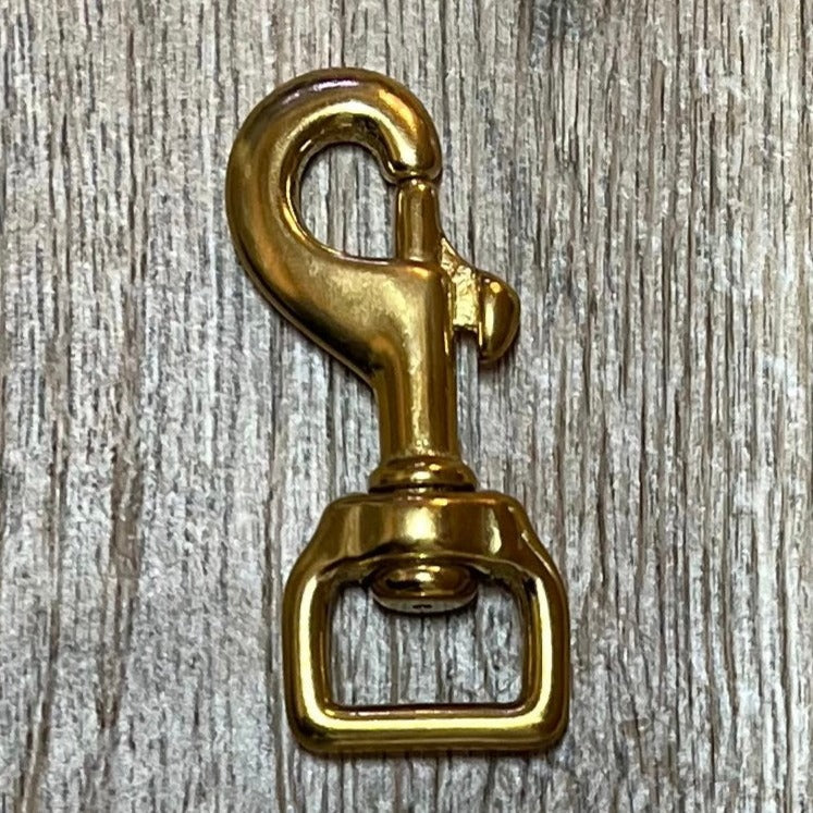 3/4" Brass Flat Swivel Snap
