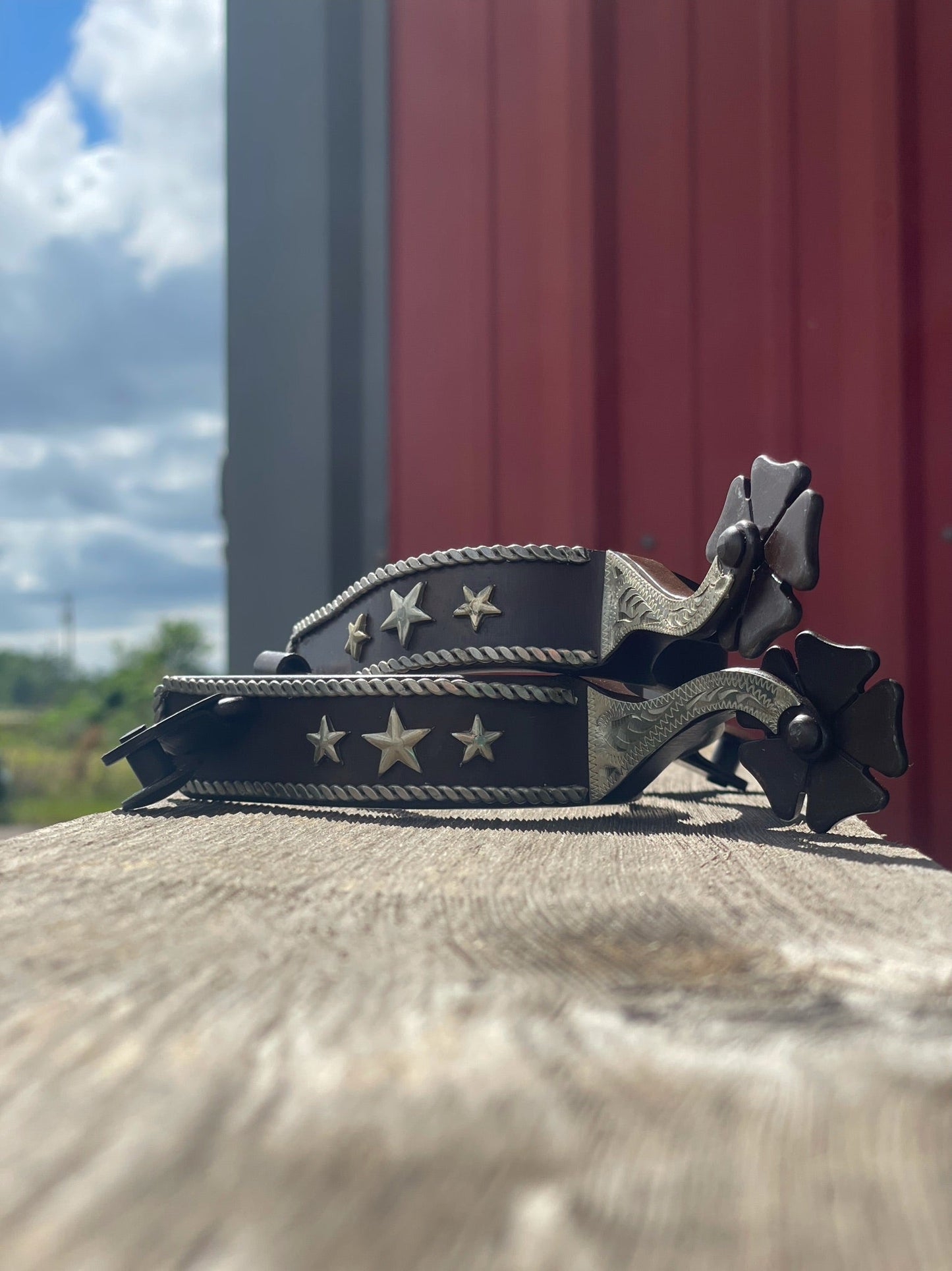 Star Brown Iron Spurs