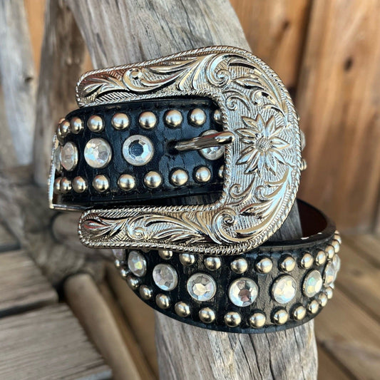 Black Bling Belt | 3D Kids