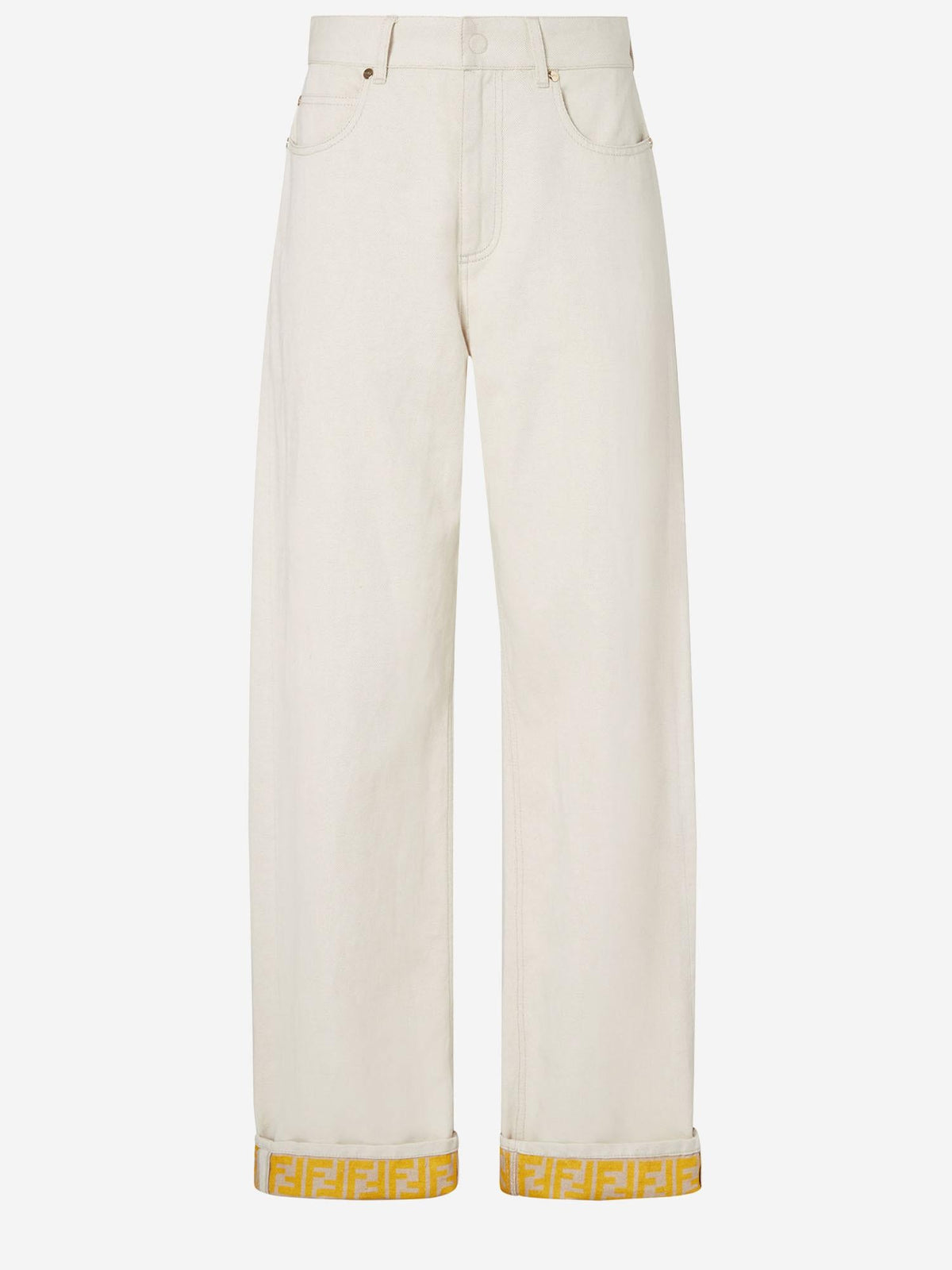 Jeans Cotton-Linen Beige