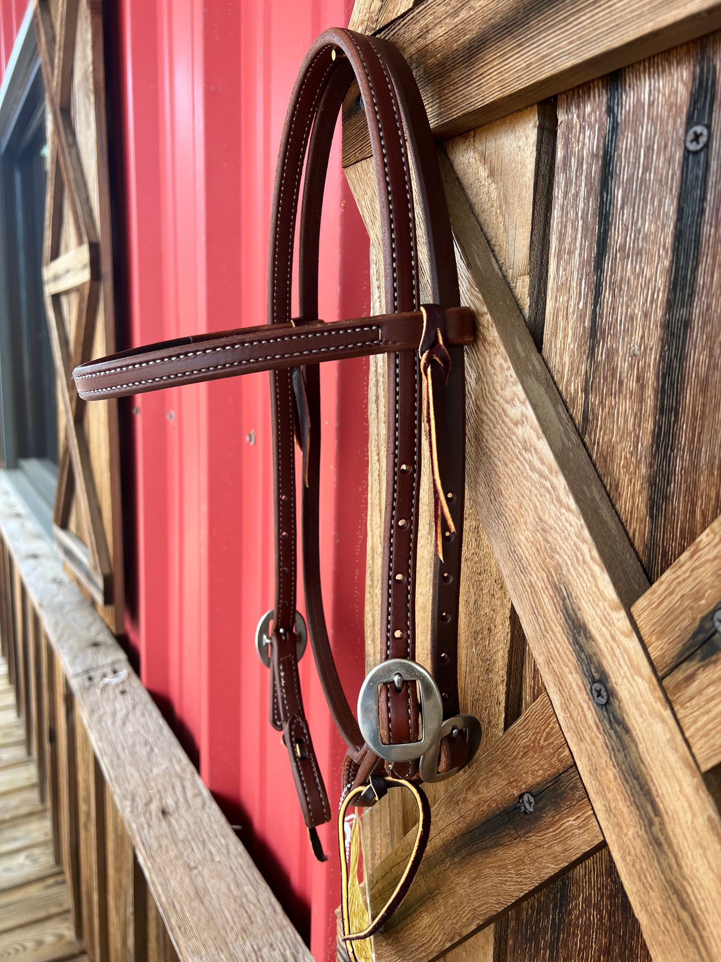 Doubled And Stitched Headstall
