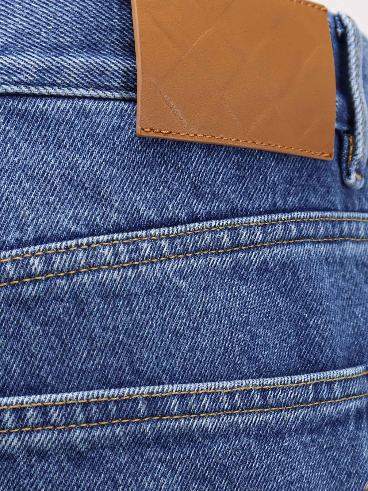 High-Waisted Flared Jeans